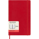 Moleskine Diary 12 Month Daily SC Large Scarlet Red - Office Connect 2018