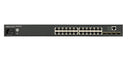 EDGECORE 24 Port Gigabit Managed L2+ Switch. 4x GE SFP Ports. 1x RJ45 Console port. Comprehensive Security, Advanced QoS, IPv6 Support, VPN, & VLAN. - Office Connect 2018