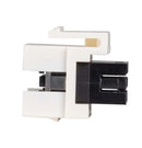 DYNAMIX MPO Fiber keystone coupler flangless Key up /Key down. - Office Connect 2018