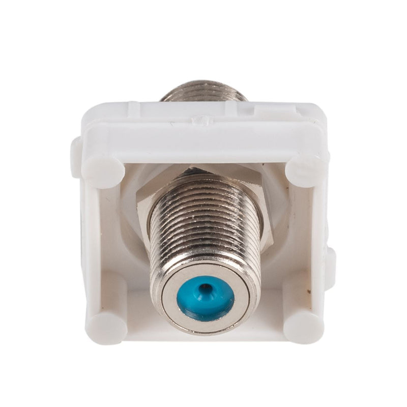 AMDEX F to F Connector insert for AMDEX Face Plates. AMDEX style. - Office Connect 2018