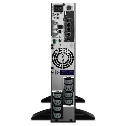 APC Smart-UPS 1500VA (1200W) 2U Rack/Tower with Network Card. 230V Input/Output. 8x IEC C13 Outlets. Internal Battery Backup. LCD Interface. USB Connectivity. Audible Alarm. Rack Mount Included - Office Connect 2018
