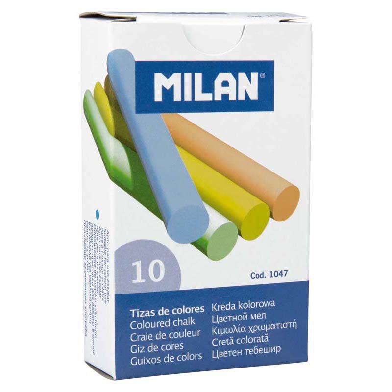 Milan Chalk Coloured Pack 10 - Office Connect 2018