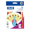 Milan Markers Value Fine Tip Pack 12 Assorted Colours - Office Connect 2018