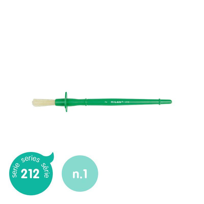 Milan Bristle Glue Brush 212 Series Size 1 - Office Connect 2018