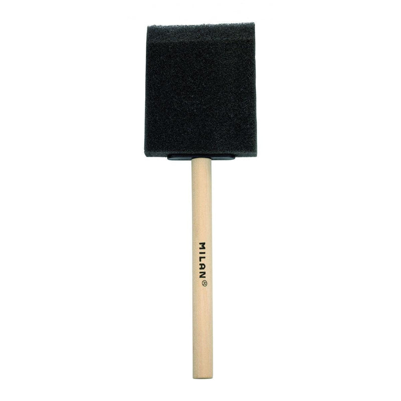 Milan Black Sponge Brush 1321 Series 50mm - Office Connect 2018