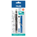 Milan Professional Mechanical Pencil B 5.2mm with 6 Leads - Office Connect 2018