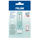 Milan Anti-Bacterial Stick Sharpener Eraser Turquoise - Office Connect 2018