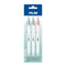 Milan Anti-Bacterial P1+ Ball Point Pen Assorted Pack 3 - Office Connect 2018