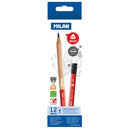 Milan Maxi Graphite Pencils with Eraser HB Pack 12 - Office Connect 2018