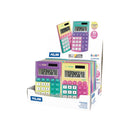 Milan Calculator Sunset Pocket 8 Digit Assorted Colours - Office Connect 2018