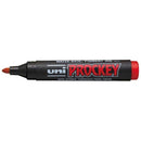 Uni Prockey Marker 1.2mm Bullet Tip Red PM-122 - Office Connect 2018