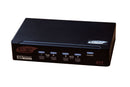 REXTRON 4 Port DVI/USB KVM Switch with Audio, Black Colour. - Office Connect 2018