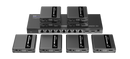 LENKENG 1-In-8-Out 4K@30Hz HDMI Extender. 1x HDMI in & 8x RJ45 out. Compatible with CAT6/6a/7 Cables, Transmit up to 70m, Plug & Play, Wall-mountable, Supports EDID, Includes 1x Transmitter & 8x Rx. - Office Connect 2018