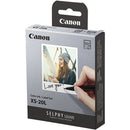 Canon Selphy XS-20L Photo Paper + Ink 20 Pack - Office Connect 2018