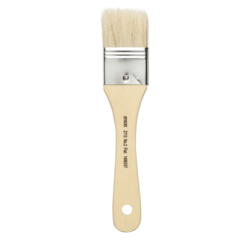 Artworx Paint Brush 2713 Flat Size 2 40mm - Office Connect 2018