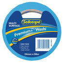 Sellotape Washi Premium+ Multi Surface 24mm x 50m - Office Connect 2018