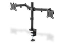 Digitus 15-32" Universal Dual Arm Monitor Clamp Base Mount - Office Connect 2018