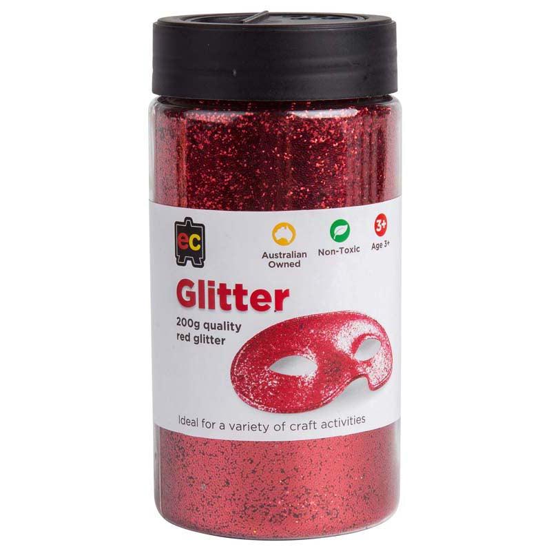 EC Glitter Red 200gm - Office Connect 2018