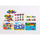 EDX Rainbow Pebbles Activity Set 48 Pcs 12 Activity Cards 4 Pebble Sizes 6 Colours - Office Connect 2018