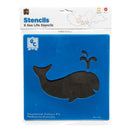 EC Stencil Set Sea Life Set of 6 - Office Connect 2018