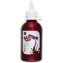 EC Glitter Paint Red 250ml - Office Connect 2018