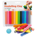 EC Rainbow Modelling Clay Assorted Pack 12 - Office Connect 2018