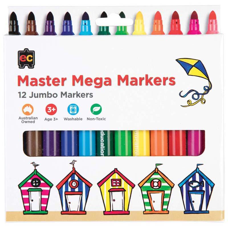 EC Master Mega Markers Pack 12 - Office Connect 2018