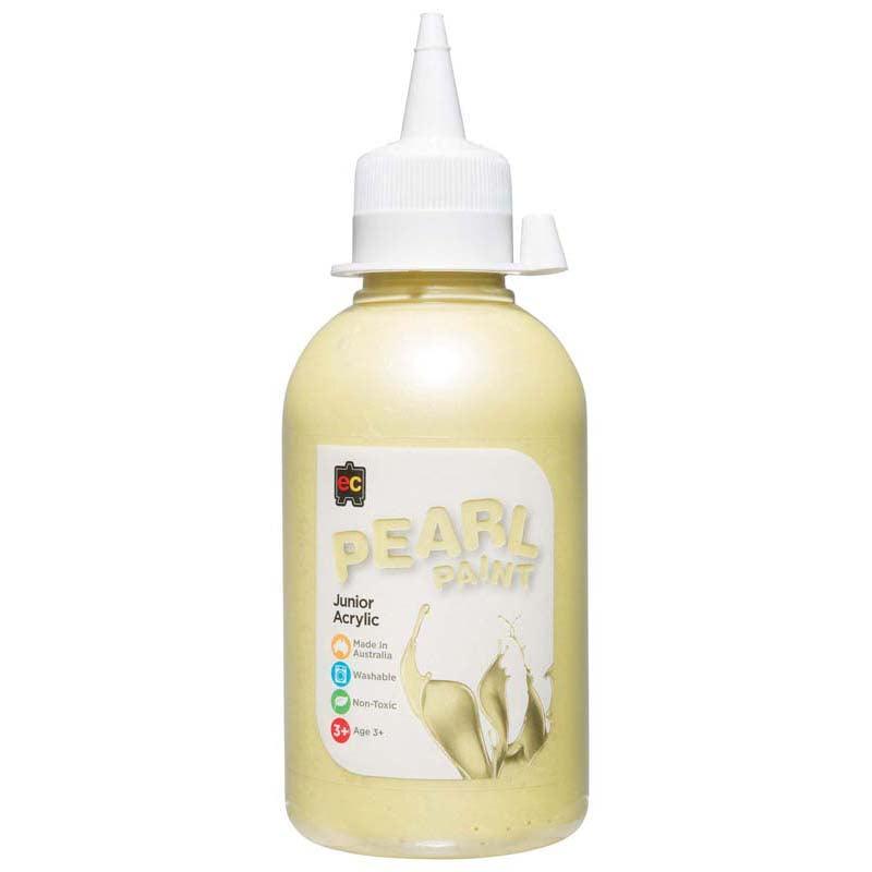 EC Paint Pearl Acrylic Yellow 250ml - Office Connect 2018