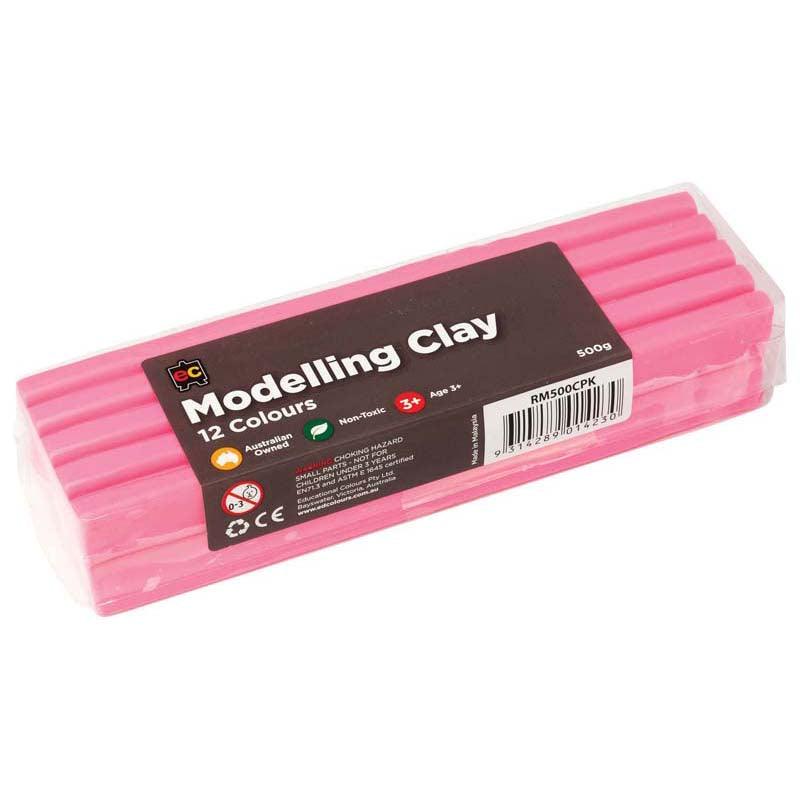 EC Modelling Clay Pink 500gm - Office Connect 2018