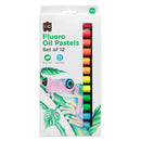 EC Pastels Jumbo Fluoro 12 Pack - Office Connect 2018