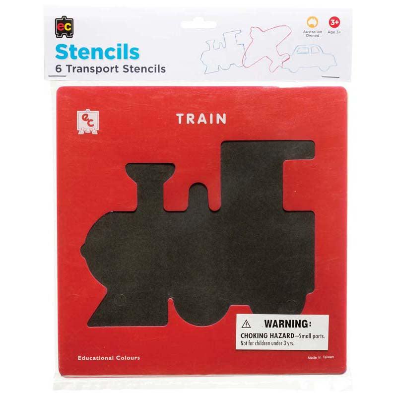 EC Stencil Set Transport Set 6 - Office Connect 2018