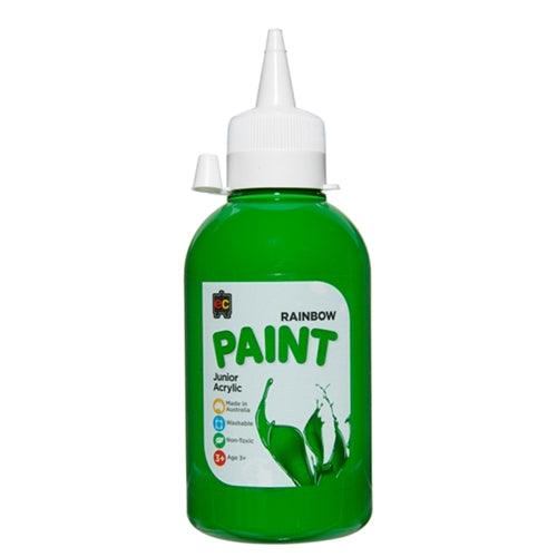 EC Rainbow Acrylic Paint Leaf Green 250 ml - Office Connect 2018