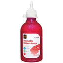 EC Paint Washable Watercolours Glitter 250ml Pink - Office Connect 2018