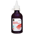 EC Paint Washable Watercolours Glitter 250ml Purple - Office Connect 2018