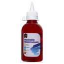 EC Paint Washable Watercolours 250ml Red - Office Connect 2018