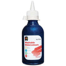 EC Paint Washable Watercolours Glitter 250ml Blue - Office Connect 2018