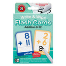 LCBF Write & Wipe Flashcards Addition w/Marker - Office Connect 2018