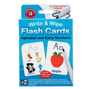 LCBF Write & Wipe Flashcards Alphabet w/Marker - Office Connect 2018