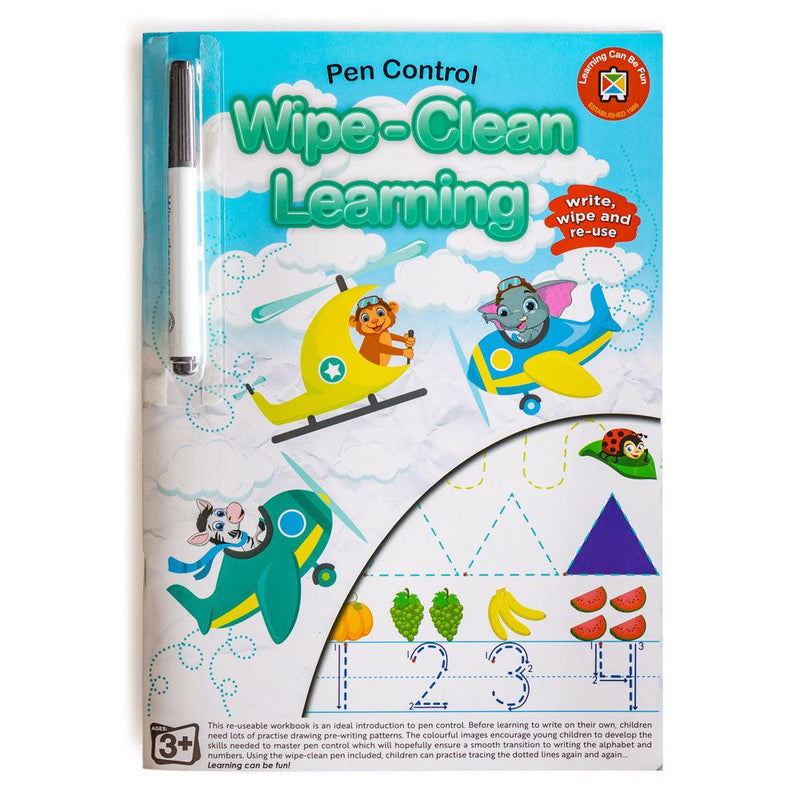 LCBF Wipe Clean Learning Book Pen Control w/Marker - Office Connect 2018