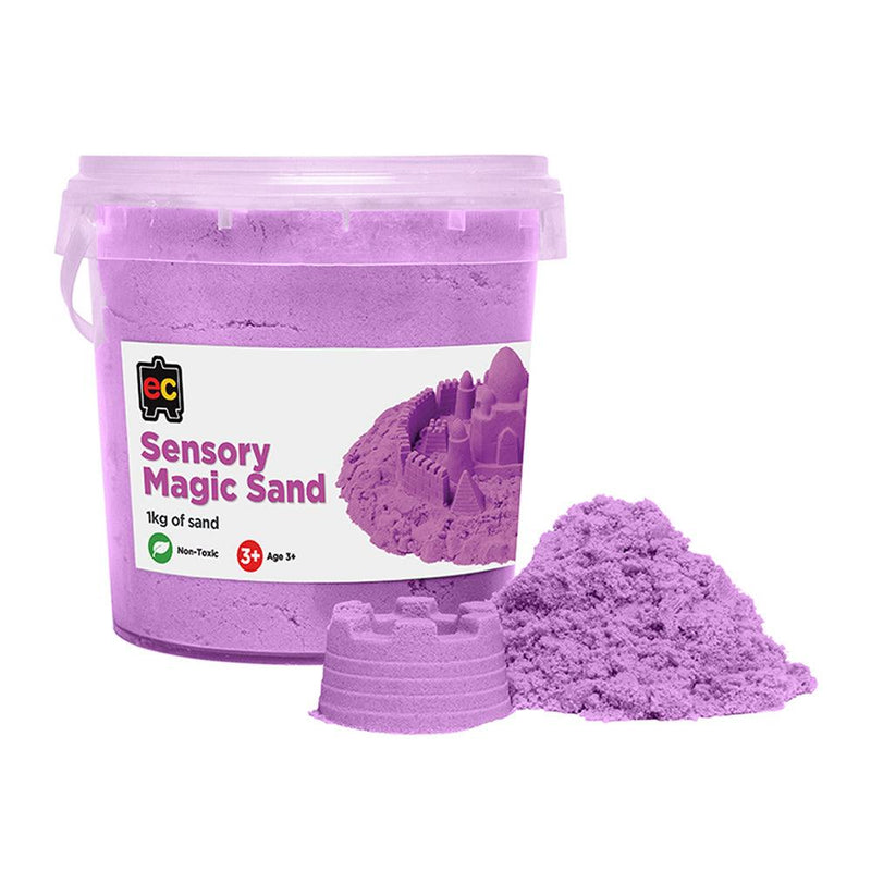 EC Sensory Magic Sand 1kg Tub Purple - Office Connect 2018