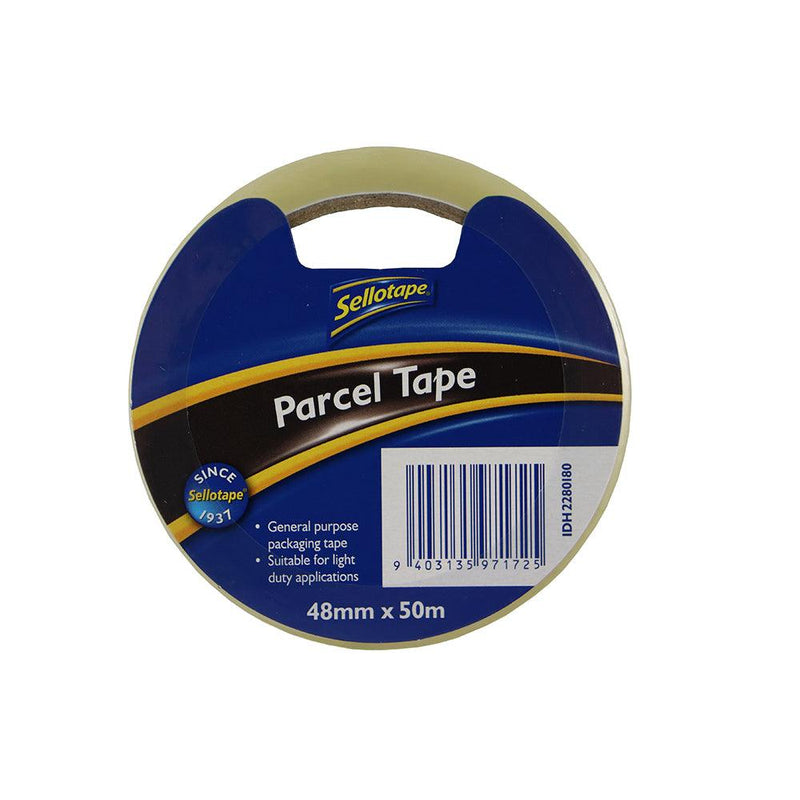 Sellotape Economy Parcel Tape 48mm x 50m Clear - Office Connect 2018