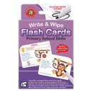 LCBF Write & Wipe Flashcards Primary School Skills w/Marker - Office Connect 2018