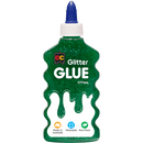 EC Glitter Glue 177ml Green - Office Connect 2018