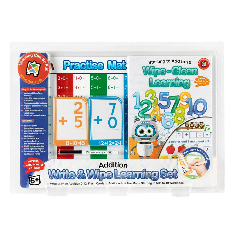 LCBF Write & Wipe Learning Set Addition - Office Connect 2018