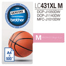 Brother LC431XLM Magenta High Yield Ink Cartridge - Office Connect 2018