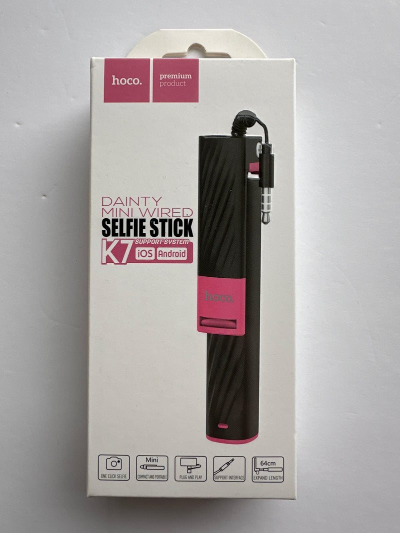 Hoco Dainty Mini Wired Selfie Stick K7 - Office Connect 2018