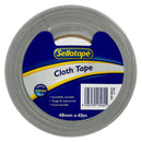 Sellotape 1346S Cloth Tape Silver 48mmx45m - Office Connect 2018