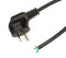 DYNAMIX 3M 3-Pin Right Angled Plug to Bare End, 3 Core 1mm Cable, Black Colour, SAA Approved. - Office Connect 2018