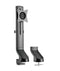 BRATECK 17-32'' Monitor desk mount. Sit/Stand workstation compatible. Max load 8Kgs. Supports VESA 75x75 & 100x100. Rotate, tilt and swivel. Colour: Black. - Office Connect 2018