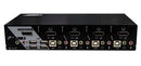 REXTRON 4 Port DisplayPort USB KVM with Audio. Supports DisplayPort Video with Resolution up to 2560 x 1600 ** Cables Purchased Separately. - Office Connect 2018